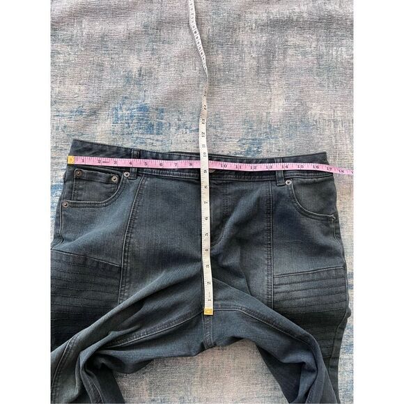 Lane Bryant Skinny Genius Fit Moto Jeans Size 14 - Picture 4 of 5